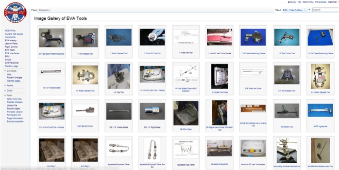Image Gallery of EVA Tools